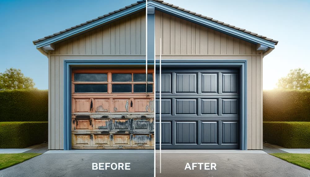Garage door work in Irvine