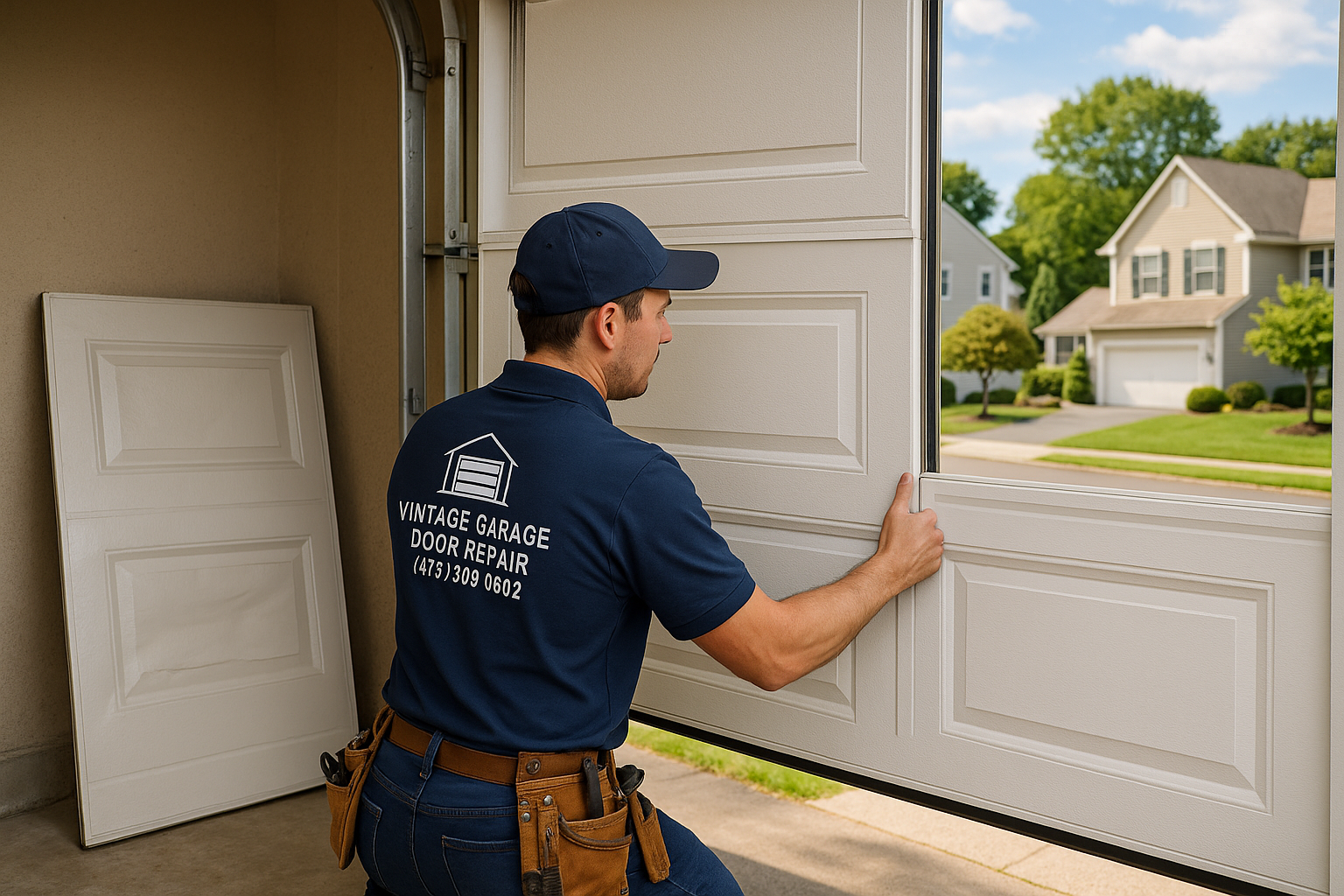 Garage Door Panel Replacement in Irvine