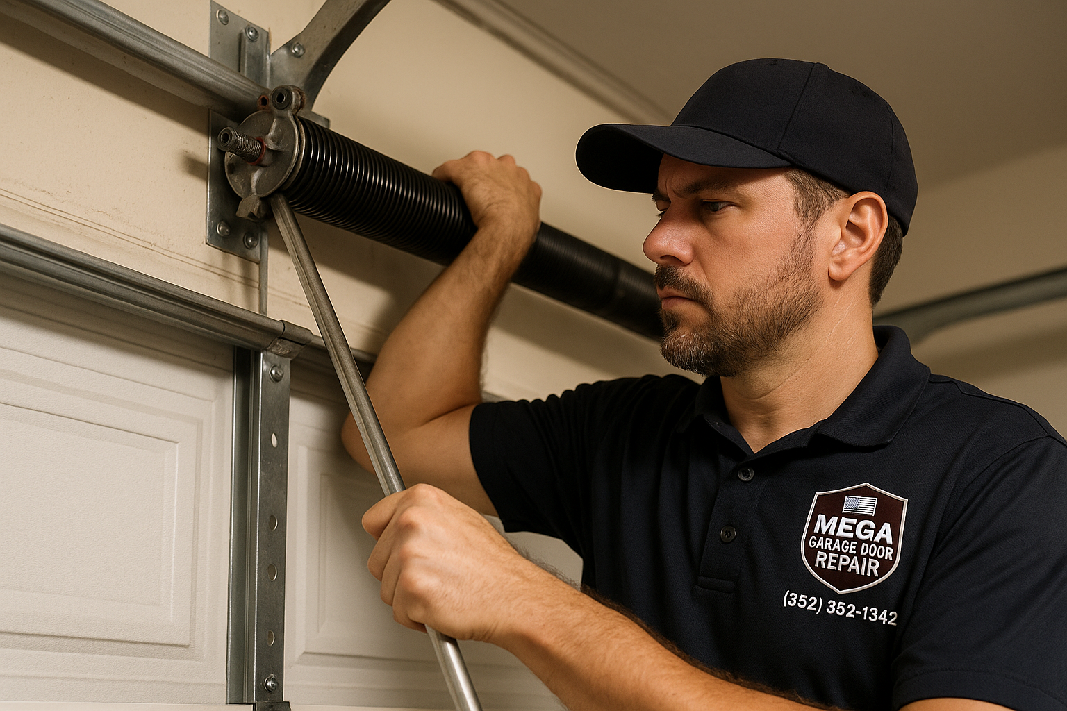 Garage Door Spring Repair in Irvine
